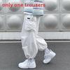 Men Cargo Pants With Multiple Pockets For Casual Summer Wear