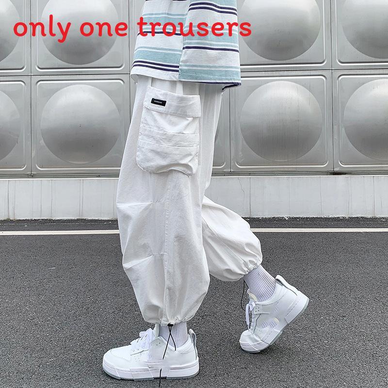 Men Cargo Pants With Multiple Pockets For Casual Summer Wear