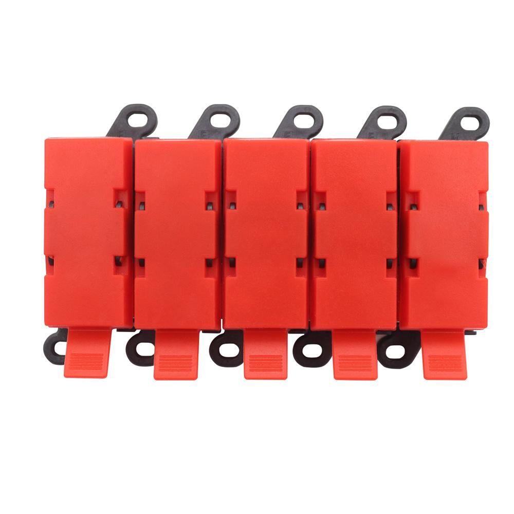 Conjunto Porta-Fusíveis de 4 Vias 1 Entrada 4 Saídas Bloco de Distribuição 200A Bloco de Fusíveis Multipolares