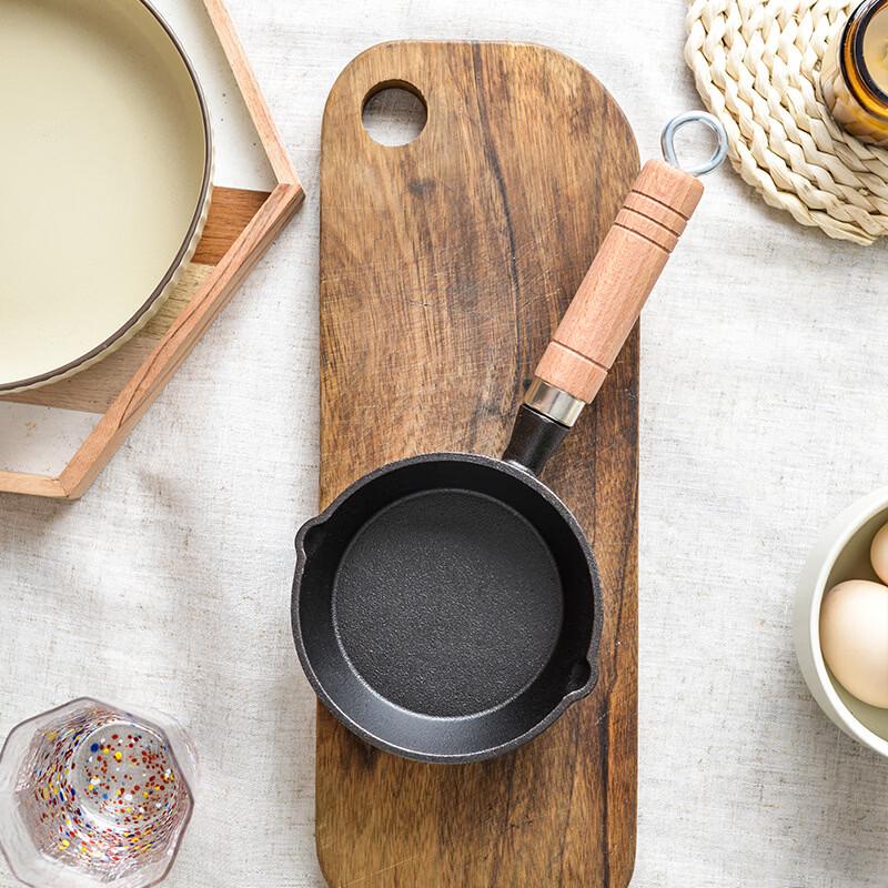ZISIZ Cast Iron Mini Frying Pan