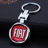 Breloczek do kluczy z emblematem FIAT Breloczek do kluczy samochodowych Akcesoria do FIAT 500 Ducato Panda Grande Punto Tipo Abarth Pulse Strada 600 Doblo
