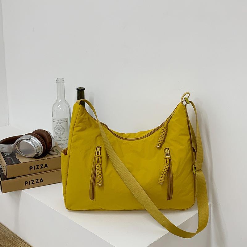 Tote Bag Large Capacity Student Spring Versatile Casual Crossbody Bag Women Trendy Dumpling Bag