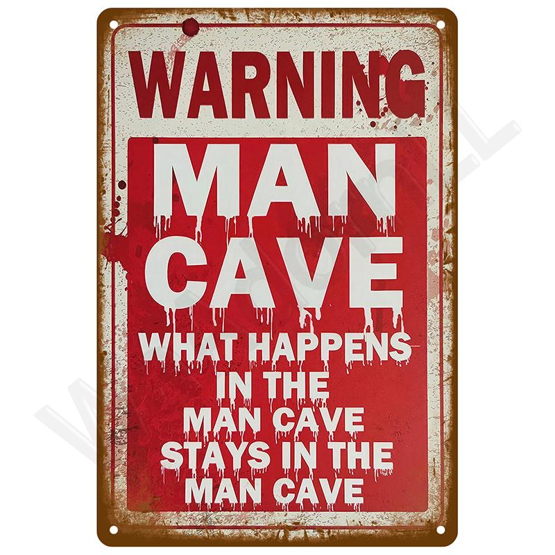 Vintage Bar Metal Signs Bathroom House Living Room Home Retro Wall Decorations Items Luxury Decor Interior Art Posters Tin Signs