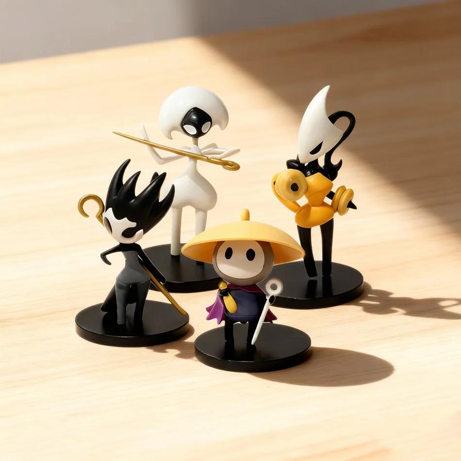 Hollow Knight 2 Action Figure di Vespa, 1-6 Pezzi Statuetta da Collezione Anime, Merchandising per Fan Giocattolo Decorazione Regalo Myla Il Cavaliere