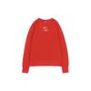 Nike Solid Color Logo Print Crew Neck Long Sleeve Sweatshirt Men Sweatshirt Red FD9893-657
