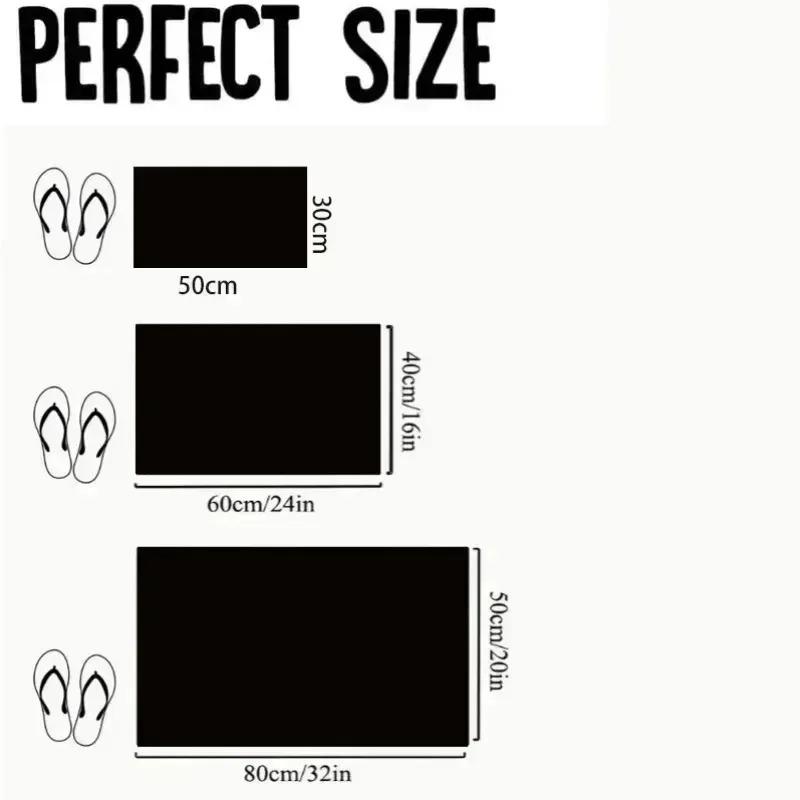 1pc Stitch The Movie Welcome Doormat Non-Slip Vibrant Floral Design Machine Washable Easy Clean Home Decoration Children Carpet
