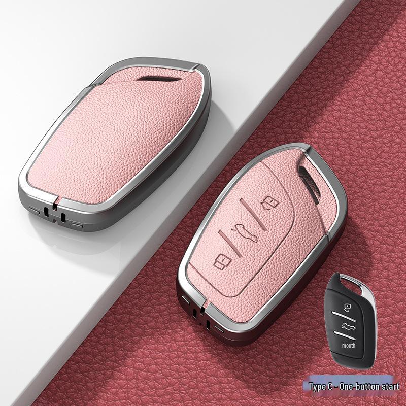 Roewe RX5 Max/ RX5/ RX3/ i5/ i6 Plus/ Yeni 350/360 ile Uyumlu Anahtar Kılıfı - Unisex Tasarım.