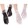 Dames kanten handschoenen Korte kanten handschoenen Theekransjehandschoenen Operahandschoenen Bruidspolshandschoenen Danshandschoenen Bankethandschoenen