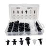 100Pcs HE26 Car Body Push Retainer Pin Rivet Bumper Door Trim Panel Retainer Fastener Kit