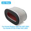 For Honda Shadow 400 750 VT750 VT400 1997-2003 2002 2001 Motorcycle Air Filter Engine Intake Cleaner Element Replacement