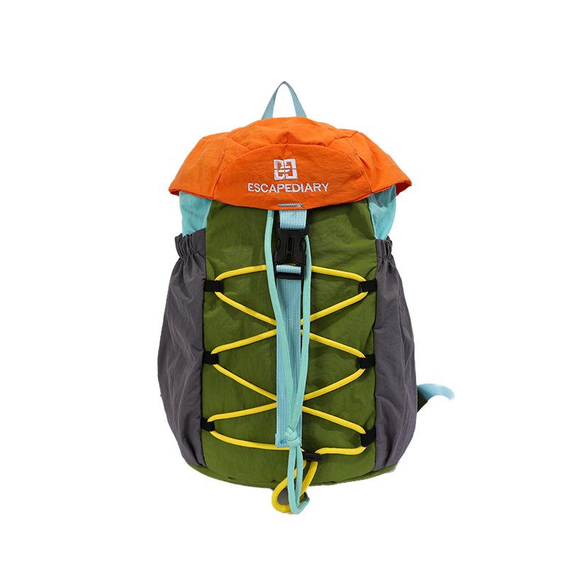 Unisex Fitness & Outdoor Mountaineering Backpack - Large Capacity, Lightweight, Foldable, Double Shoulder Bag