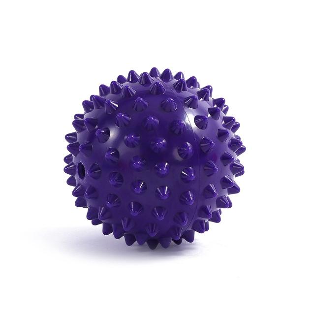 Durable PVC Spiky Massage Ball Trigger Point Sport Fitness Hand Foot Pain Relief Reliever Hedgehog 7cm Balls