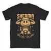 Men's T-Shirts Hollow Knight Silksong Sherma Vintage Cotton Tees Short Sleeve T Shirts Round Neck Clothing Gift