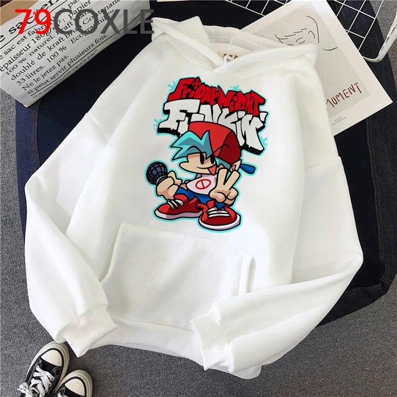 Hot Game Friday Night Funkin Hoodies Unisex Kawaii Hip Hop Harajuku Cartoon Grafische Streetwear Unisex Tops Mode Sweatshirts Mannelijke Unisex
