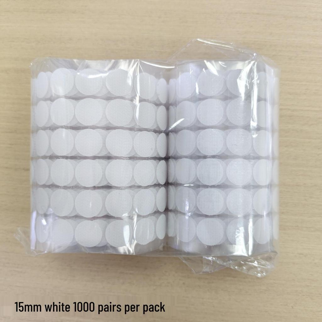 White Velcro Hook & Loop Quiet Book Toy - Early Education Double-Sided Sticker
