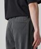 Musinsa Standard Reverse Two-Tuck Semi-Balloon Hidden Banding Slacks [Medium Gray]