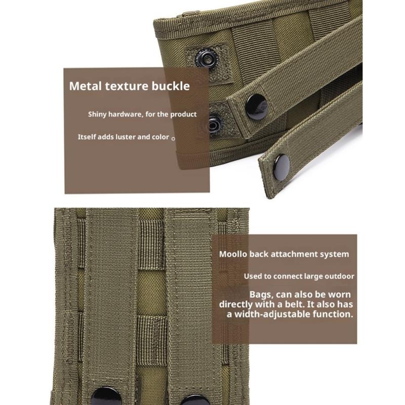Men Adventure Phone Holder Camouflages Fabric Adjustable Waist Pack Outdoor Exercise Travel Storage Solution