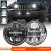 7" Wrangler JK LED King Kong Front Headlight for Jeep