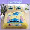 Luxurious 3d Cartoon Stitch Anime Bedding Set With Comforter Cover And Pillowcase