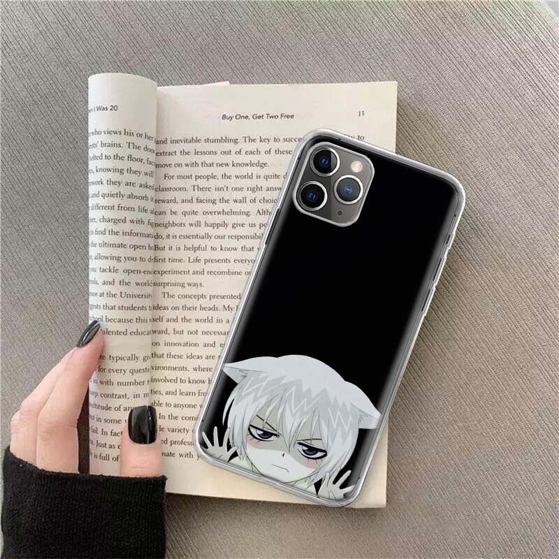 Anime Kamisama Love Kiss Telefon För Apple Iphone 12 13 Mini 15 Pro Max 11 Pro 14 Plus 16 Pro Max 16E Fodral Skal Skydd Genomskinlig TPU