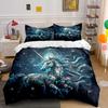 Fantasy Starlit Unicorn Print Soft Comfortable Duvet Cover Bedding Set Included 1*Duvet Cover  2*Pillowcases Luxury Gifts
