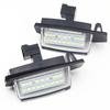 Autó LED szám Rendszámtábla Világítás lámpák Mitsubishi OUTLANDER XL-hez(CW) 2006-2012 Lancer Sportback esetében 2008-2012