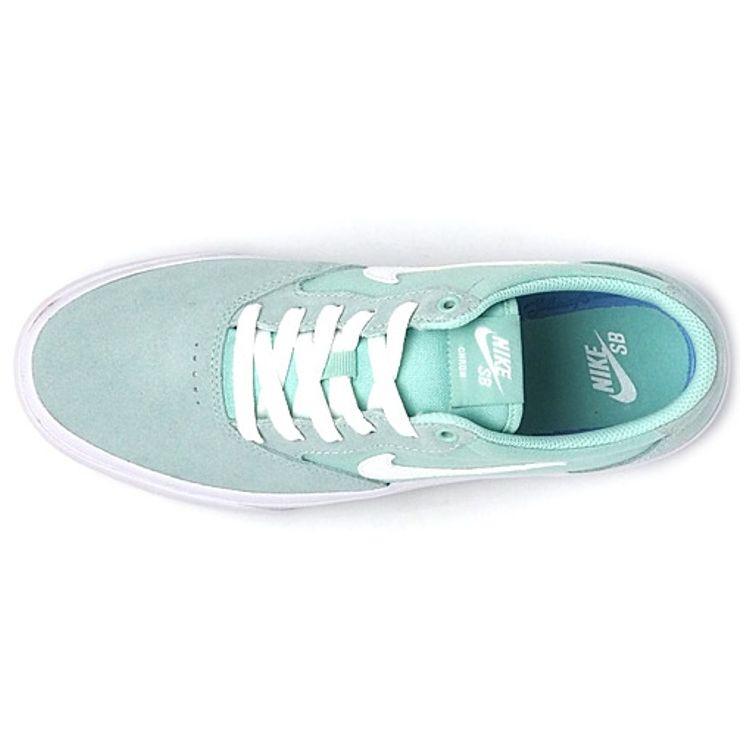 Nike SB Chron SLR Leather Low Top Skate Shoes Unisex Sneakers Light-Rain-Green CD6278-302