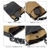 Shoulder Bag Recycle Mesh Pocket Shoulder [Chums] Men's