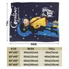 Coralines Animated Movie Blanket Travel Flannel Throw Blanket For Living Room Warm Soft Custom DIY Quality Bedspread Gift Idea