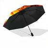 1pc Lion Face Automatic Umbrella - Automatic Opening And Closing, Sturdy Iron Frame, Portable Folding Design Yy251018219