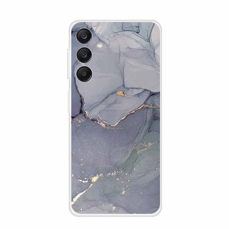 Marble Patterns Phone Case for Samsung A25 Soft Transparent TPU Clear Cover for Samsung Galaxy A 25 Protective Silicone Shell