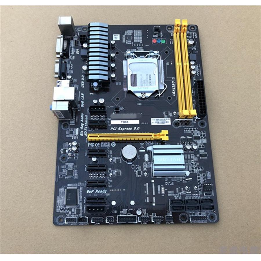Used TB85 LGA1150 DDR3 16GB Mining USB3.0