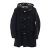 SCYE BASICS Melton Duffel Coat 38 Navy Women Used
