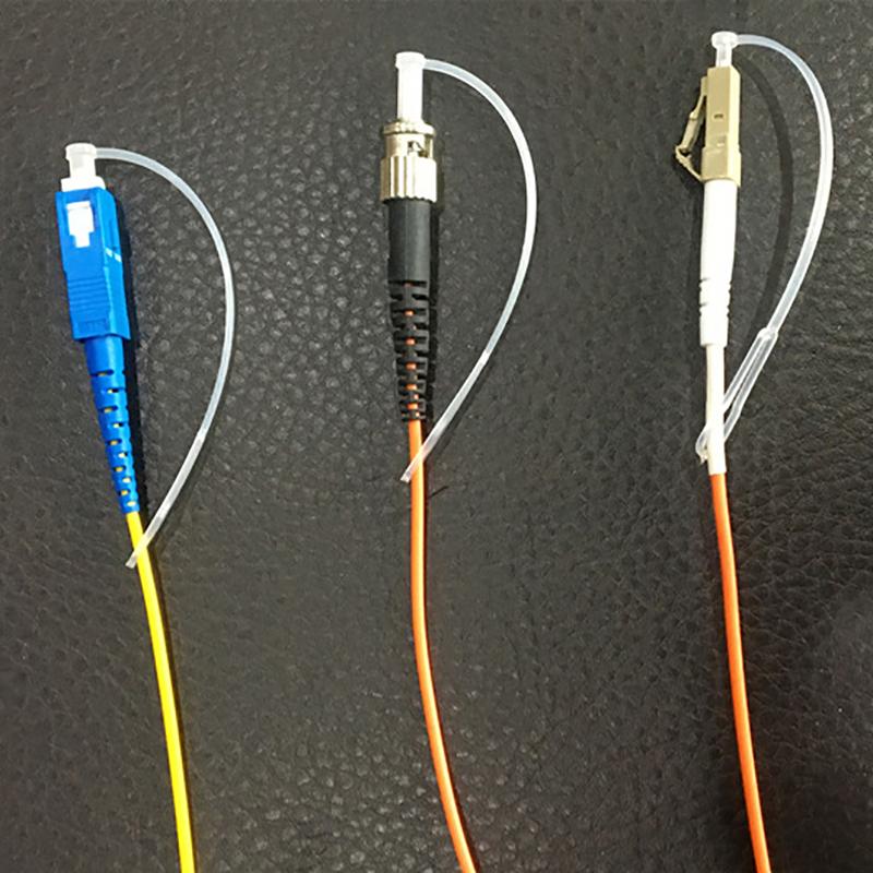 50Pcs Lc  Dust Cap Long Tail For Optical Fiber Jumper Patchcords Fc  St Lc 1.25/2.5Mm Fiber Optic Ftth Dust Plug Cover