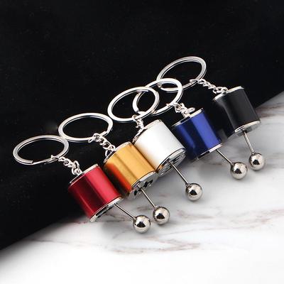 Creatieve Automaat Pookknop Sleutelhanger Hanger - Metalen Handgeschakelde Pookkop