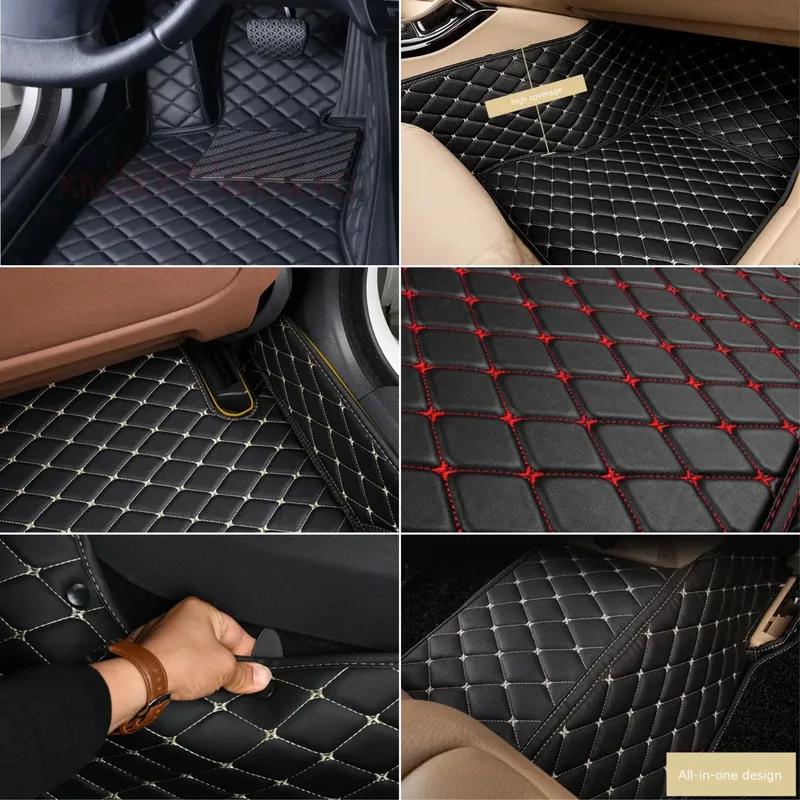 Custom Car Floor Mats For Renault Talisman 2012-2019 Auto Leather Foot Mat Rugs Carpet Pads