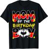 Dad And Mom Of The Birthday Boy Family Party Decor Matching T-Shirt