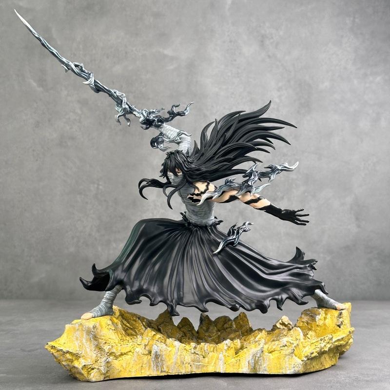 NEW BLEACH Figure Hollow Kurosaki Ichigo Zangetsu Japanese Anime PVC Action Figure Toy GK Game Statue Collectible Model Doll Gif