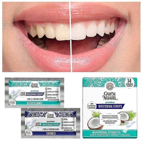 (2 Boxes)professional Tooth Whitening Strips for Sensitive Teeth, Professional-grade Whitening At Home, Date Night Confidences Less