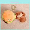 Niedlicher Hamburger Dackel Plüsch Schlüsselanhänger Mit Weichem Polyester Material Für Taschen Dekoration Und Geschenke