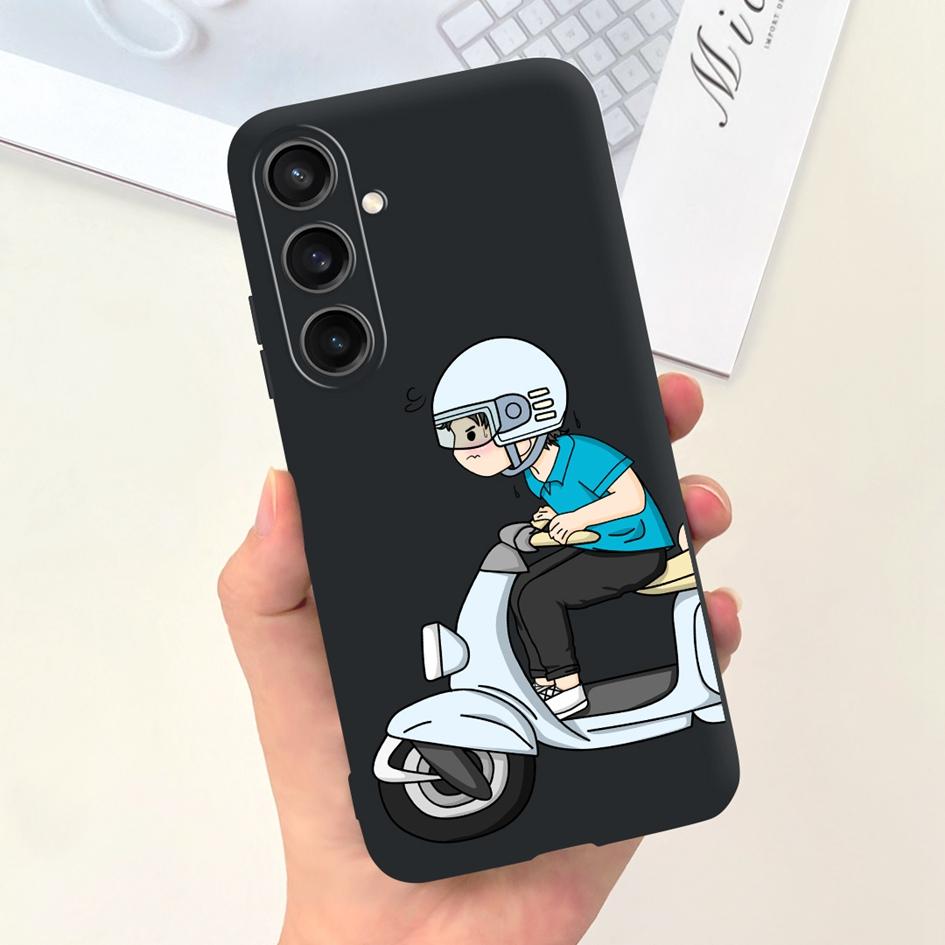 For Cover Samsung Galaxy A15 Phone Case Fashion Pattern Soft Silicone Cover For Samsung A15 Hoesje A 15 GalaxyA15 SM-A155F Funda