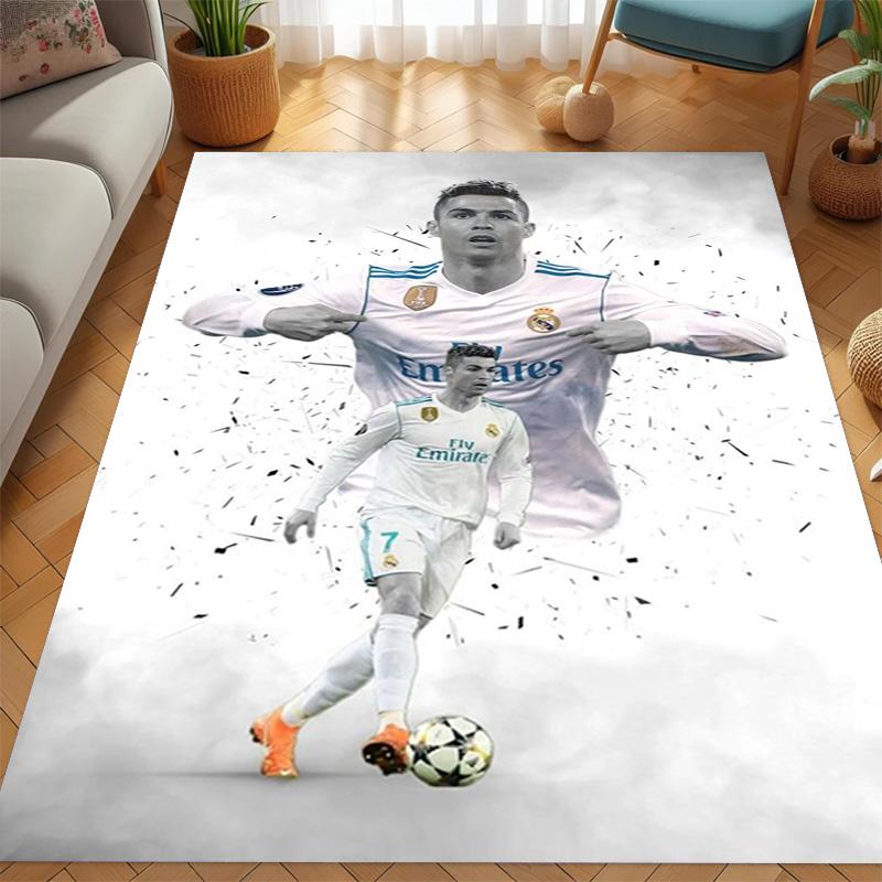 Cristiano Ronaldo: Football Legend carpet floor mats printing Fashion Doormat Protective pad