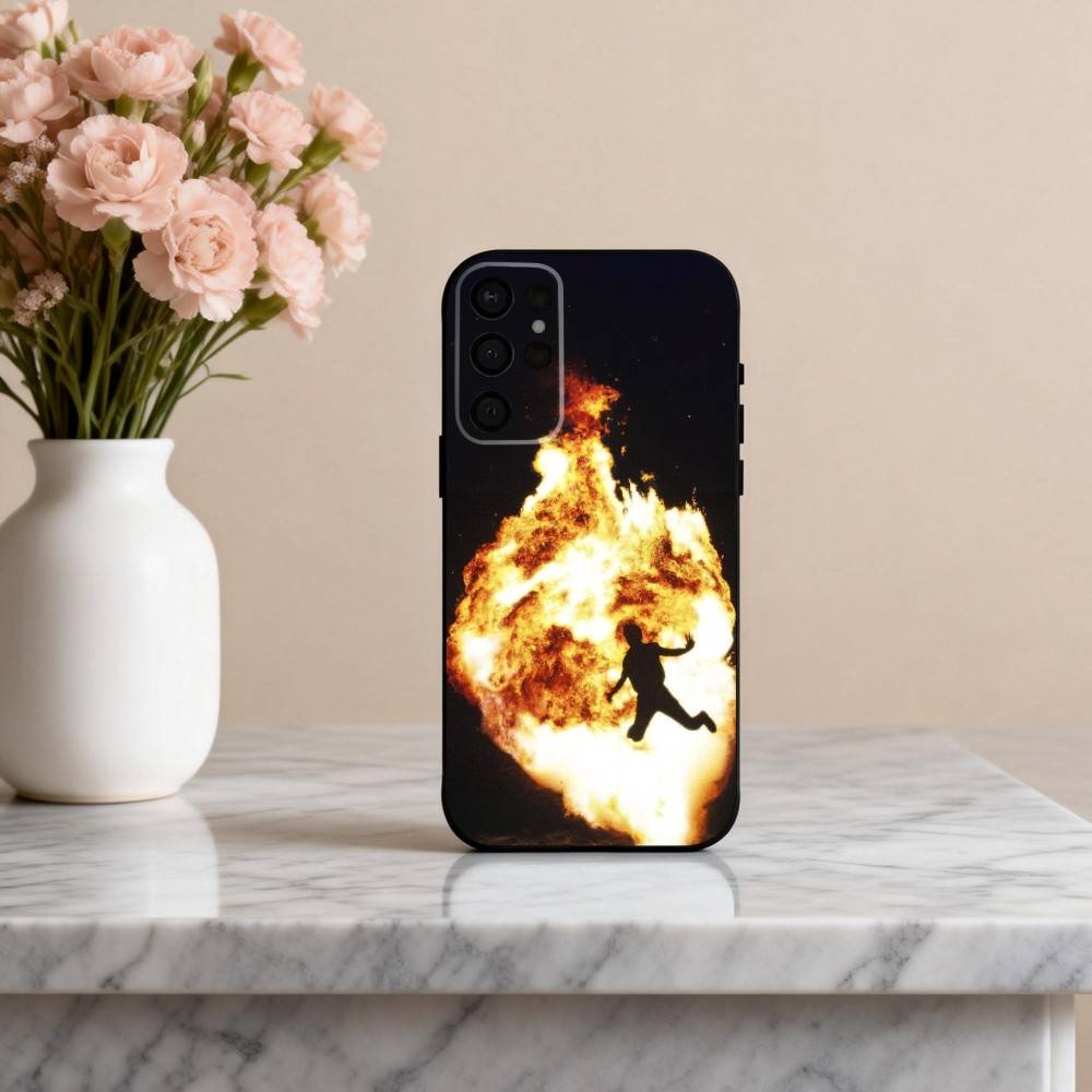 M-Metro-O COOL B-Boomin-N Phone Case For Samsung S25,24,23,22,30,21,10,9,Ultra,Plus,Lite,FE,4,5 G Soft Black Case