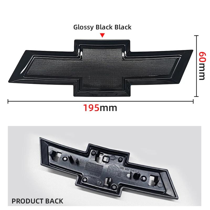 BMPQR1 129mm/150mm/195mm/204mm/208mm/228mm Front Hood Emblem Rear Tail Trunk Badge For Chevrolet Cruze Malibu Colorado Suburban Equinox