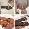 PU Leather Waist Belt Waist Belts For Wome Fashion Wide Belts  Coat