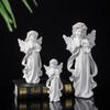 Resin Praying Angel Sculpture Figurine Cupid Angel Vivid Angels Statues Outdoor