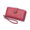 New Women's Wallet Fashion Zipper Clutch Bag Wallet Large Capacity Long Wallet