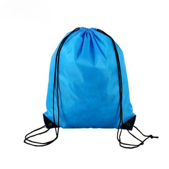 Folding Double-shoulder Braided Drawstring Backpack Bag CLE
