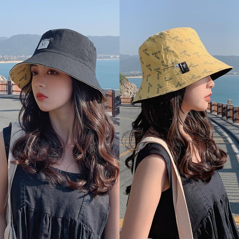 Fisherman's Hat for Women's Summer Korean Style Sun Protection and UV Sun Protection Hat Spring and Autumn Versatile Japanese Double Basin Hat