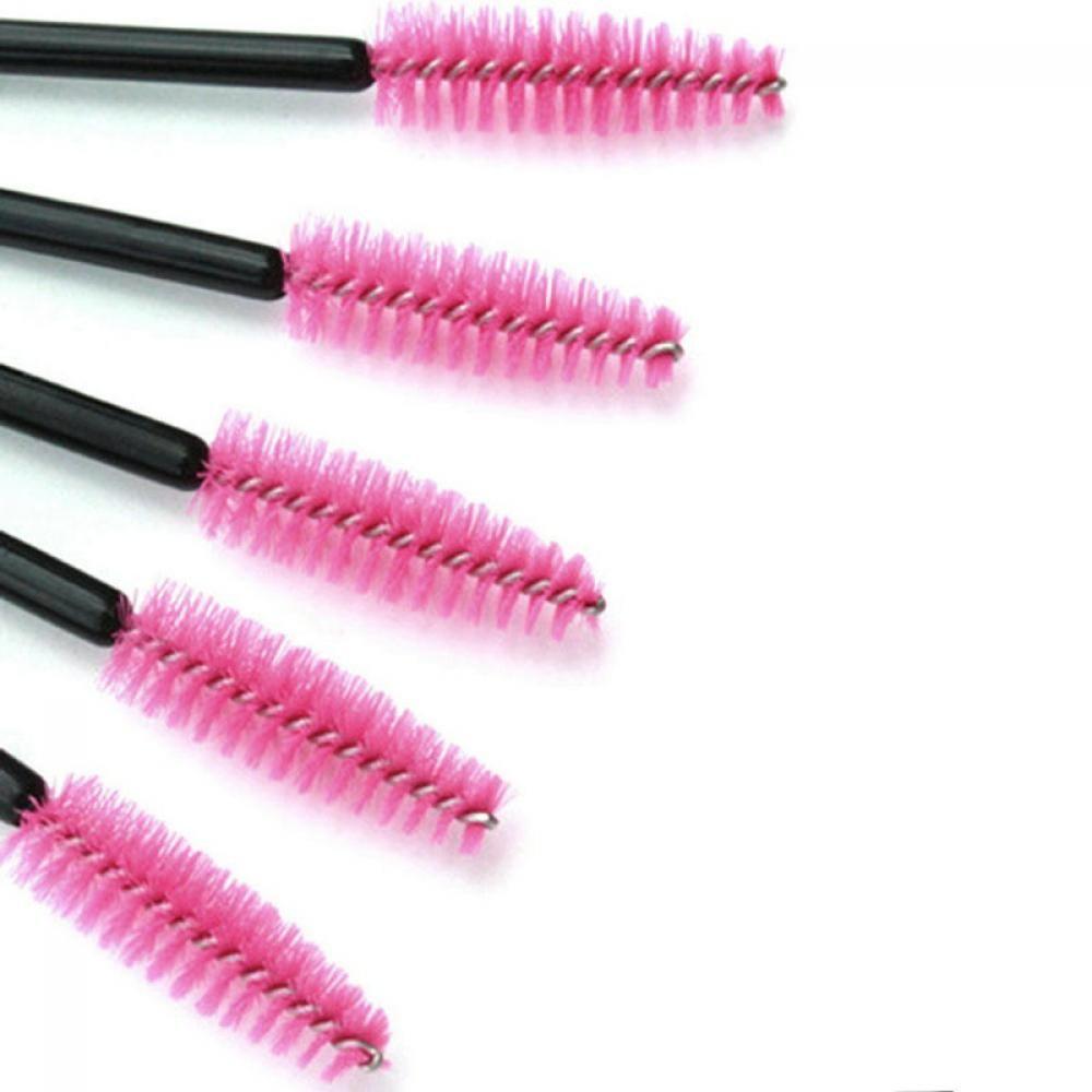 50pcs Spoolers Cosmetic Makeup Tool Lip Disposable Mascara Wands Eyelash Brushes